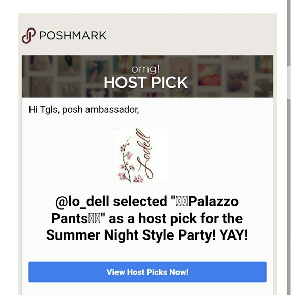 ♥🆕Palazzo Pants♥HOST PICK♥ - Picture 3 of 3